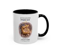Teecustom Tasse Signe Sagittaire Humour - Je Ne Suis Pas Parfait Mais Je Suis Sagittaire - Cadeau Astrologique Original 325ml