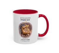 Teecustom Tasse Signe Sagittaire Humour - Je Ne Suis Pas Parfait Mais Je Suis Sagittaire - Cadeau Astrologique Original 325ml