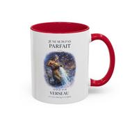 Teecustom Tasse Signe Verseau Humour - Je Ne Suis Pas Parfait Mais Je Suis Verseau - Cadeau Astrologie Original 325ml