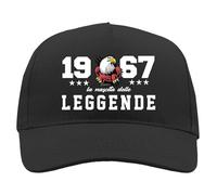 TeeDesign Casquette 57 Ans Cadeau Anniversaire: Naissance des Légendes Gadgets - 57 Ans - 1967