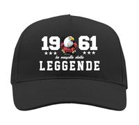 TeeDesign Casquette Années Cadeau Anniversaire Naissance des Légendes Gadget Année Jolie Idée Cadeau Anniversaire pour Lui ou pour elle, Taille Unique