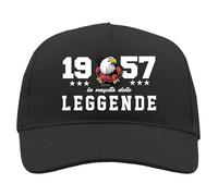 TeeDesign Casquette Années Cadeau Anniversaire Naissance des Légendes Gadget Année Jolie Idée Cadeau Anniversaire pour Lui ou pour elle, 69 ans, Taille Unique