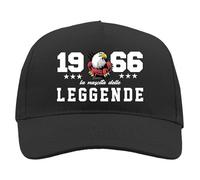 TeeDesign Casquette Années Cadeau Anniversaire Naissance des Légendes Gadget Année Jolie Idée Cadeau Anniversaire pour Lui ou pour elle, 59 ans, Taille Unique