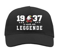 TeeDesign Casquette pour anniversaire, naissance des légendes, gadget année sympathique, idée cadeau d'anniversaire pour lui ou pour elle, 89 ans, Taille Unique