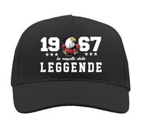 TeeDesign Casquette pour anniversaire, naissance des légendes, gadget année sympathique, idée cadeau d'anniversaire pour lui ou pour elle, 59 ans, Taille Unique