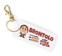 TeeDesign Porte-clés grogne idée cadeau sept nains femme homme fille garçon cadeau de Noël, anniversaire pour ami, ami et collègue - Porte clés, grontol, Taille Unique