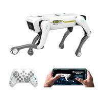 Teeggi Robot chien jouet télécommandé, robot intelligent contrôlable par application, programmeable, capable de danser, écouter de la musique et interagir