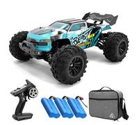 Teeggi SG116 MAX Voiture télécommandée 80 km/h sac de transport, 1:16 4WD Off Road Race Buggy moteur sans balais RC haute vitesse drift voiture de course 3 batteries