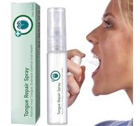 Teegxddy 1 Pièces Spray de Réparation de la Langue,Rafraîchissant pour L'haleine,Spray De Soulagement de la Langue,Langue Spray pour la Mauvaise Haleine