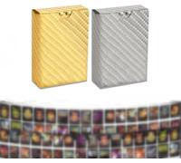 Teegxddy 110 Pieces Gold Cards for Pokemon, Vstar Vmax with Game Box, Assorted V Cards, Gold Plated Cards Including Various Rare Aluminum Cards, English Version