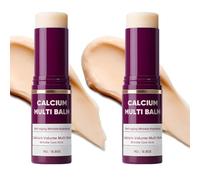Teegxddy 2 PCS Calcium Multi Balm,Anti-âGe, Affaissement, Rides, Baume Multi-Vitaminé Au Calcium,CrèMe Réparatrice Et Hydratante Intensive,Réparation Intensive Et CrèMe Hydratante, Au Cou, Au Visage