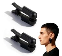 Teegxddy 2 Pièces Stimulateur du nerf vague, Stimulateur du nerf vague de type auriculaire, Type à pince, Noir