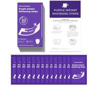 Teegxddy 28 Pièces Whitening Strips,14 Utilisations,Effets Blanchissants Instantanés, élimine les Taches Profondes Sans Danger pour l'émail des Dents