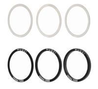 Teegxddy Joints de roulement intérieur de vélo, manivelle de 29mm, entretoise inférieure, rondelles de pédalier de vélo en alliage d'aluminium pour BB86/91/92/BB30/PF30, accessoires de vélo,6 Pièces