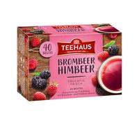 Teehaus Mûre Framboise Infusion de fruits fraîche et fruitée 90g