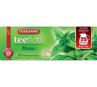 TEEKANNE 5558 teeflott Thé à la menthe 25 sachets de thé à 3,5 g