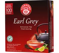 Teekanne Earl Grey thé noir frais et fleuri 100 sachets de thé 175g