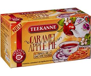 TEEKANNE Lot de 18 sachets de thé caramel Apple Pie, sachet de 2,25 g
