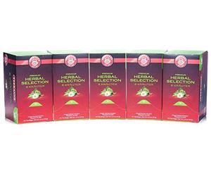Teekanne Premium Herbal Selection Lot de 5 paquets de 8 herbes (5 x 20 sachets de thé) 5 x 40 g