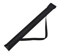 Teekerwan Black Color Pool Cue Case, Cue Bag, Billiard Stick Storage Carrying Bag for 1/2 Snooker Billiard Stick Rod (Fabric)