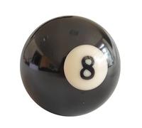 Teekerwan Boule de rechange pour queue de billard #8 - Taille standard 2-1/4 - Taille réglementaire #8 - Boule de rechange pour queue de billard (01)