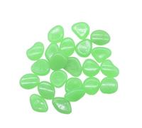 TEEKU Galets de jardin lumineux avec pierres lumineuses décoratives pour allées, extérieur, maison, collier en pierre (D, taille unique)