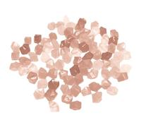 TEEKU Galets phosphorescents bleu foncé pour décoration extérieure - Eau lumineuse pour gravier d'aquarium - Pierres décoratives lumineuses d'extérieur (rose, taille unique)