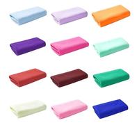 TEEKU Lot de 10 chiffons en microfibre pour la vaisselle, les torchons de cuisine (10 x 10 couleurs aléatoires), petites serviettes de nettoyage (rose, taille unique)