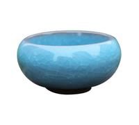 TEEKU Petit pot en céramique pour plantes grasses avec trou délicat pour les plantes, mini pot de fleurs en porcelaine, faux récipient pour la maison et la décoration, 1 pot-pourri citrouille (K