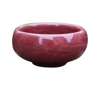 TEEKU Petit pot en céramique pour plantes grasses avec trou délicat pour plantes, mini pot de fleurs en porcelaine, faux récipient pour la maison et la décoration, 1 pot-pourri citrouille (taille M