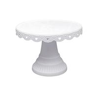 TEEKU Présentoir à gâteaux pour cupcakes, desserts, plateau de service pour mariage, anniversaire, grand égouttoir à vaisselle (blanc, taille unique)