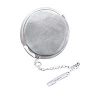 Teekugel - 304 Edelstahl Tee-Ei Mit Kette & Feinem Siebfilter | Rostfreier Gewürzfilter Für Losen Tee & Brühen | Kleines Teesieb Für Tasse, Kanne, Küche & Hausgebrauch