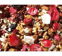 Teemando® Lot de 2 flacons de 1 kg de mélange de thé aux fruits, pichet nuages, parfum cerisier, kiwi, noix de coco