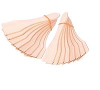 Teemando® Lot de 2 x 8 grattoirs à raclette en bois de 13 cm pour poêles à raclette revêtues, spatules résistantes à la chaleur, accessoires de raclette robustes en hêtre