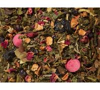 teemando® Mélange de thé vert Sencha Cerise Thé glacé/Gin Thym Cerise Genévrier aromatisé 1 kg