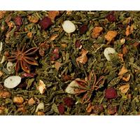 teemando® Mélange de thé vert Sencha Hiver Grenade Grenade Cannelle aromatisée 1 kg