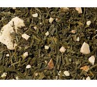 teemando® Mélange de thé vert Sencha Noisette / Citron vert aromatisé Noisette et citron vert 1 kg