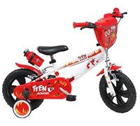 Teen Monster Vélo pour Enfant Blanc/Rouge/Noir Taille 12"