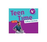 Teen Time anglais cycle 4 / 4e - Coffret CD/DVD 2017 Coffret avec 1 CD-DVD pour la classe, Livre du professeur, Edition 2017 - Christophe Poiré - Hachette Education - Livre CD - Scolaire