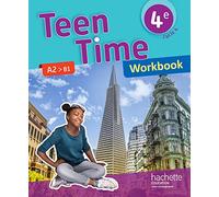 Teen Time anglais cycle 4 / 4e - Workbook - éd. 2017