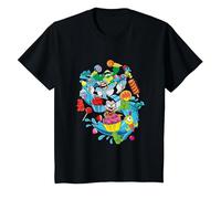 Teen Titans Go Candy Mania T-Shirt, Enfant, Noir, 3 Ans