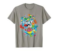 Teen Titans Go Candy Mania T-Shirt, Homme, Ardoise, 3XL