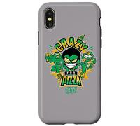 Teen Titans Go! Crazy for Pizza Coque pour iPhone X/XS
