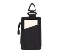 Teen Wallet - Portable Zippered Waterproof Bag, Ultra-Slim Profile and Secure Closure, 13.5cm X 8cm X 1cm + Key Ring Attachment, Heavy Duty Oxford Cloth Weave - for Pocket Travel & Surf Sports