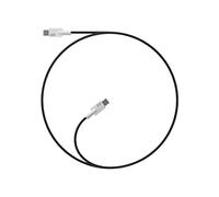 teenage engineering Câble textile USB-C vers C, 750 mm | 29,5" (noir)