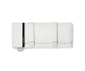 Teenage Engineering Grand Sac en Nylon avec Poche Avant sécurisée pour câbles et Sangles à Crochet, résistant à l'abrasion et à l'eau, Convient pour OP-XY, OP-1 Field et OP-1 d'origine, Blanc/Jardin