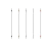 Teenage Engineering Kit de câble de synchronisation fin - Cinq câbles stéréo (TRS) de 3,5 mm pour opérateurs de poche (multicolore)