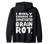 Teenage Laughter - Sophisticated Brain Rot Sweat à Capuche