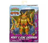 TEENAGE MUTANT NINJA TMNT x Godzilla Figurine Ghidora Michelangelo avec accessoires par Playmates Toys