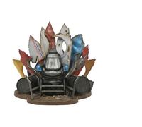 Teenage Mutant Ninja Turtles 2 : Le secret du trône du diorama de Shredder 27 cm